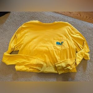 Vineyard Vines Golden Long Sleeve Tee